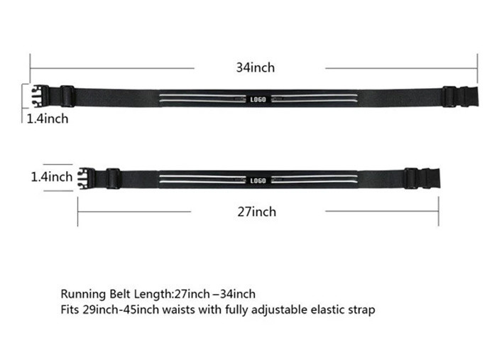 Custom latest designer neoprene lycra adjustable waist pack running waist belt sporting girdle