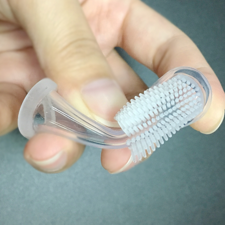 baby toys children silicone FDA Food Grade Free BPA Safety soft best silicone finger toothbrush teether Mitten for baby children