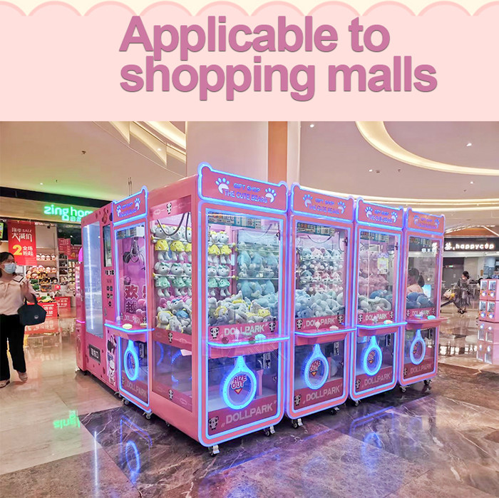 Cute Bears Coin Operated Vending Machine For Gift Shop Game Center