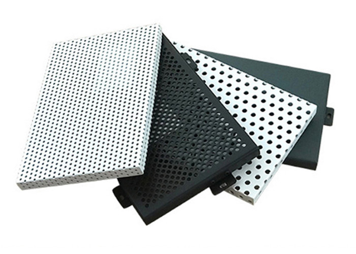 Elegant Appearance 3mm Aluminum 1050 Perforated Metal Panel