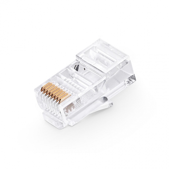 ExactCables Networking Gold-plated Male Network Cable Connector for Networking Needs