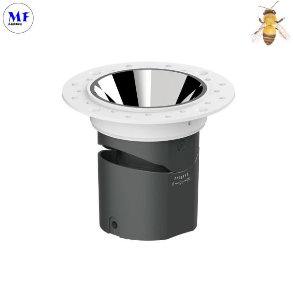 LED Ceiling Grill Down Light Aluminum Housing Concealed Spotlight Interior