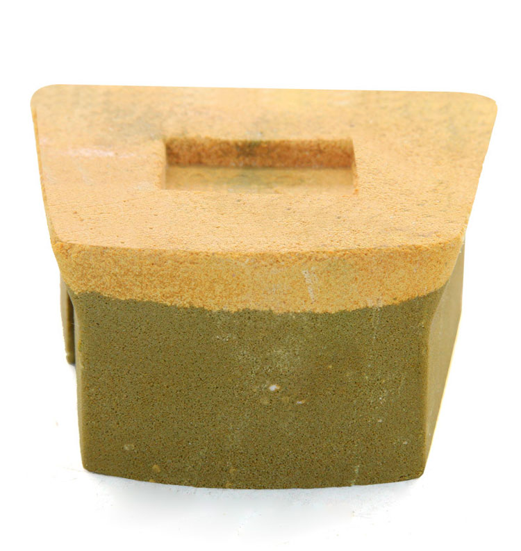 Magnesite Silicon Carbide Bonded Frankfurt Grinding Block for Marble Blasting Media