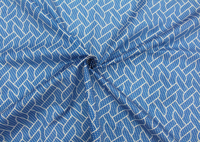 Warp Knitted Mattress Quilting Fabric Polyester Printed Customization