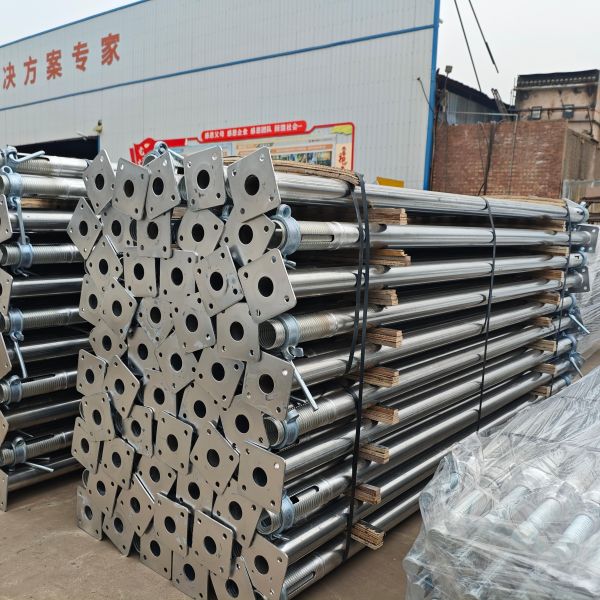 Precise Adjustable Steel Shoring Props Customized Adjustable Scaffolding Prop Blue
