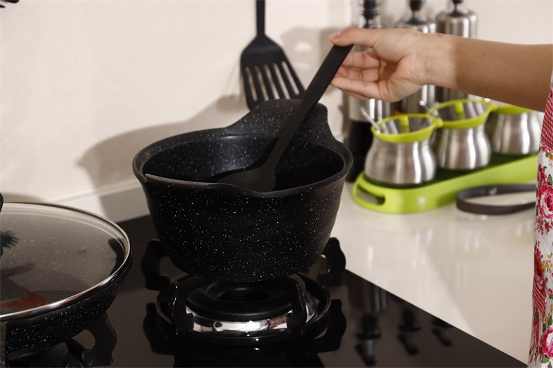 Die Casting Non Stick Aluminum Cookware Sets For Restaurant