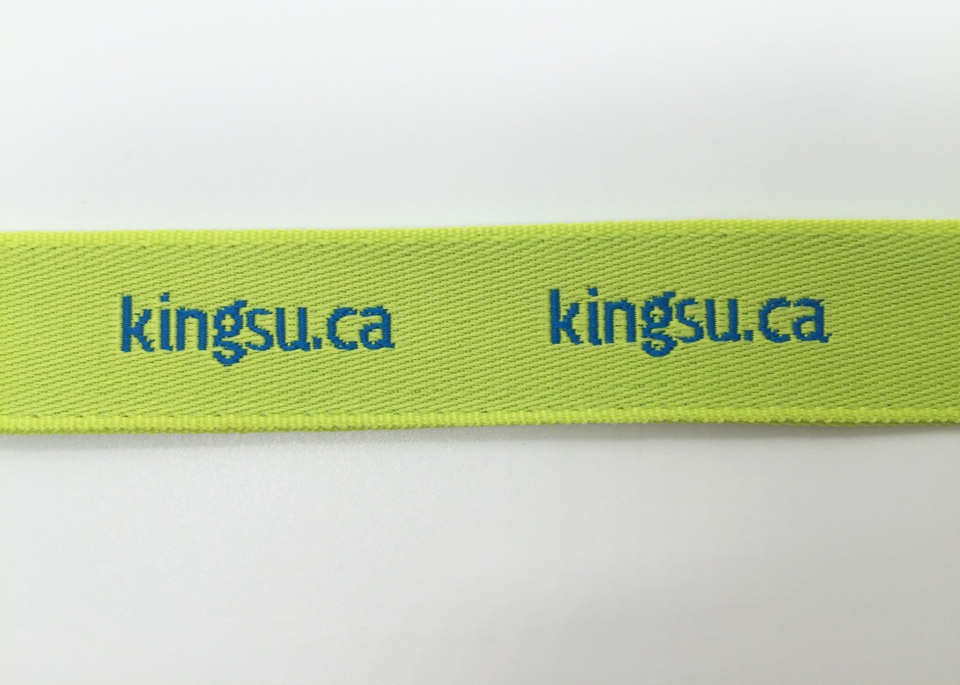 Silk Screen Printing Fashionable Custom Woven Lanyards For Exhibition / Event