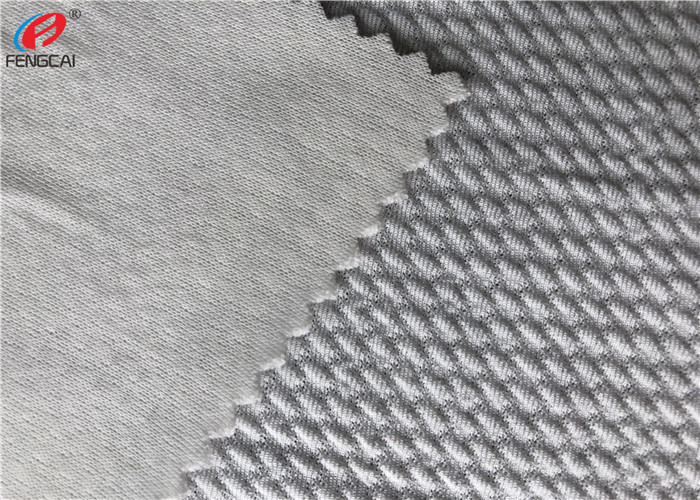 Bullet Weft Knitted Jacquard Stretch Polyester Spandex Fabric