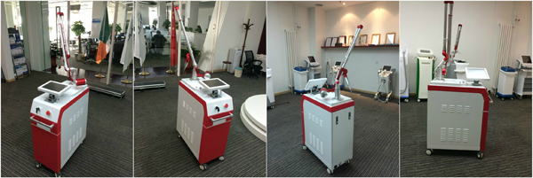 Effective hospital use 220V 50Hz / 110V 60Hz q switched nd yag laser tattoo removal pigmentation removal machine