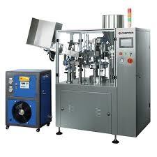 Automatic Tube Filling And Sealing Machine , Pharmaceutical Industry Tube