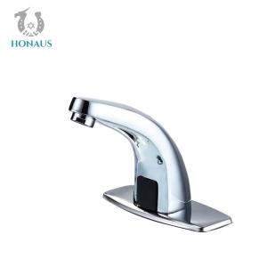 Buy cheap Gravity Casting Automatic Infrared Sensor Faucet Smart Bathroom Faucet Brushed product