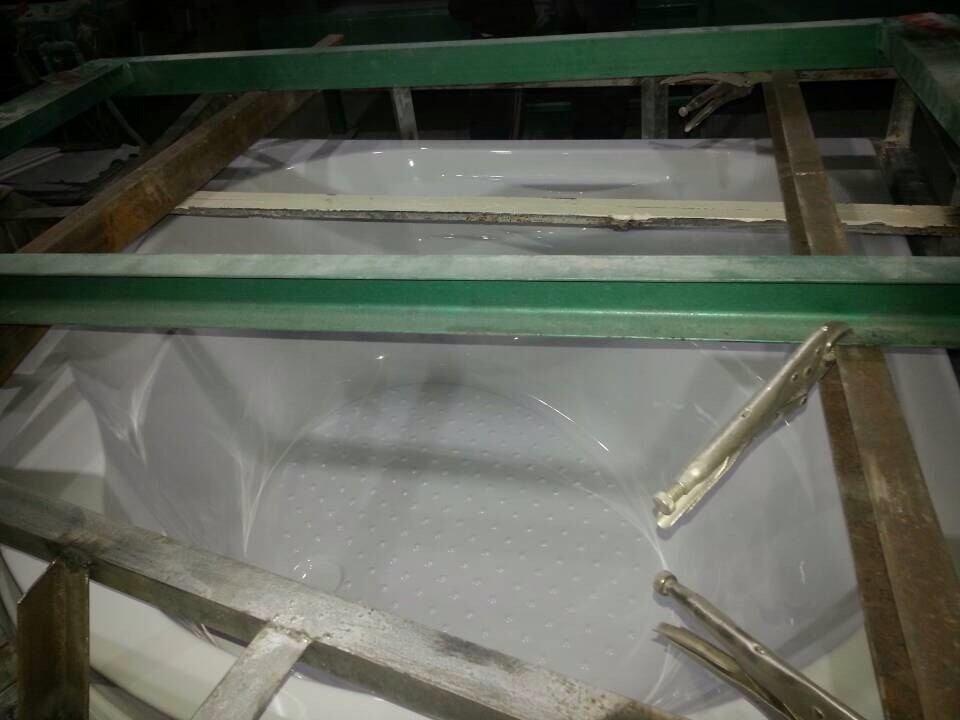 ABS/acrylic/PMMA/PVC/PS/HDPE/LLDPE sheet vacuum thermoforming machine