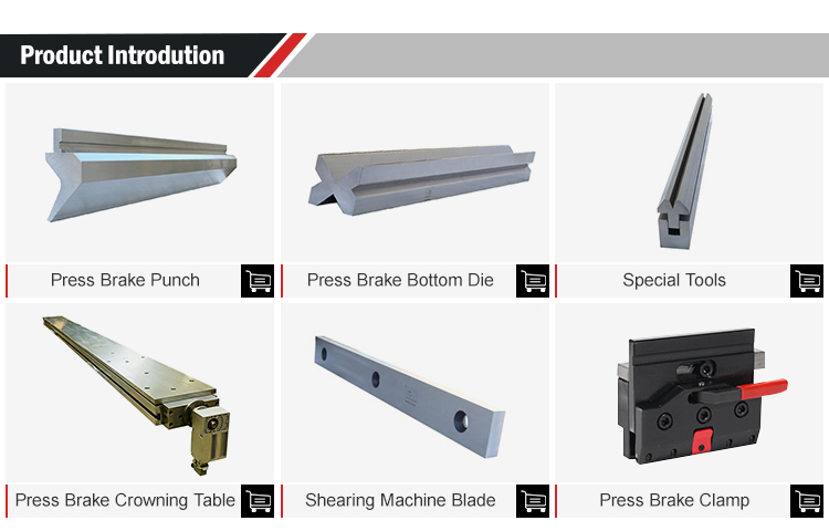 Hydraulic Bending Custom Press Brake Tooling CNC Press Brake Tools
