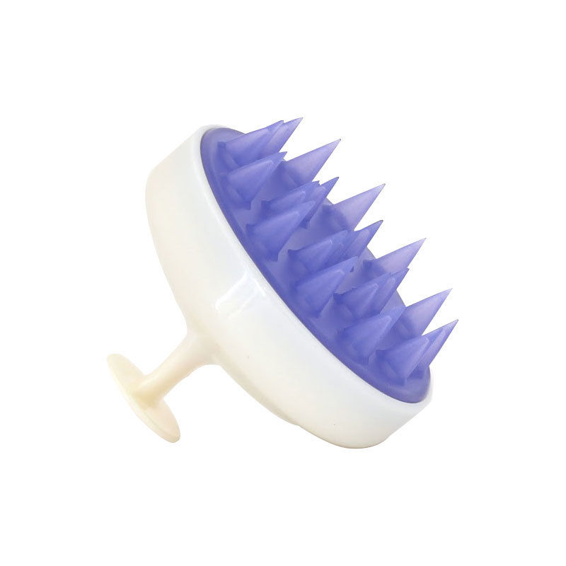 Hand Held Silicone Shampoo Brush , Scalp Massage Brush For Hair Growth