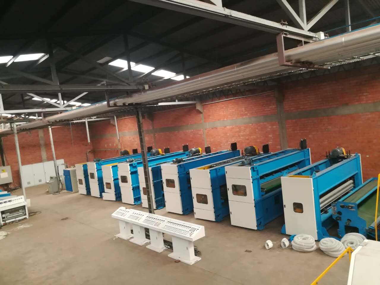 PP/PET needle punching machine for geotextile, substrate low price