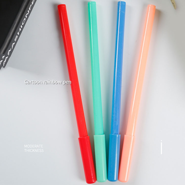 Korean Cute Classic Plastic Gel Pens Set for Office and School Supplies Novelty Design