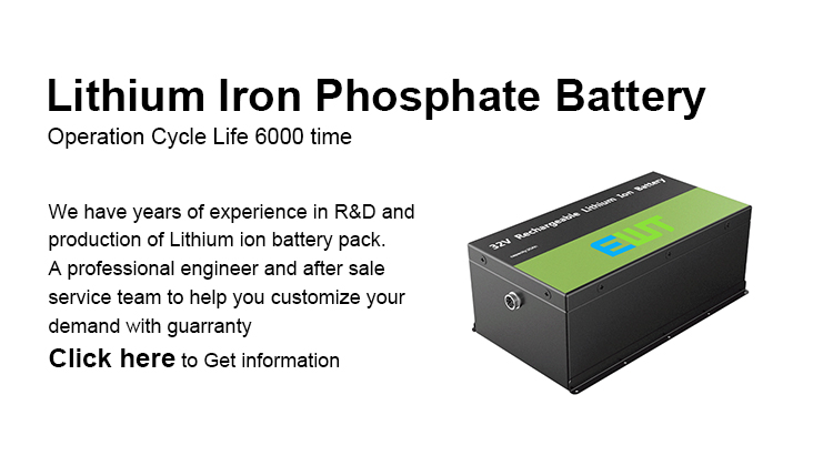 32V 20Ah Lithium Iron Phosphate Battery Pack Low Temperature Lifepo4 Battery OEM