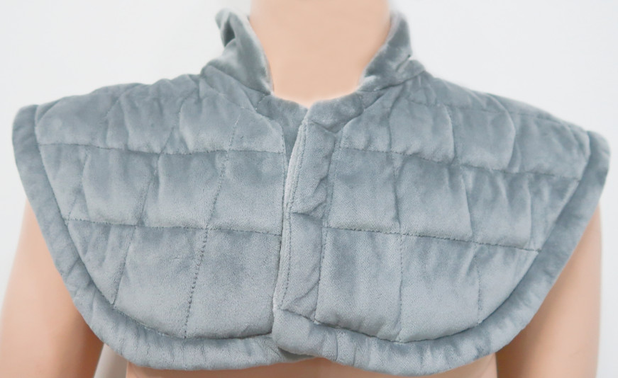 New Anion Infrared Electric NTC/PTC Weighted Shoulder Heat Therapy Pad 43℃~60℃/110℉~140℉ Polyester