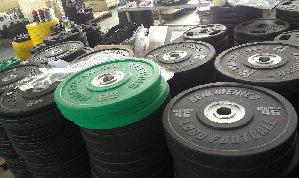 Crossfit Barbell PU Plate / PU Bumper Plates / Weight Lifting Plates
