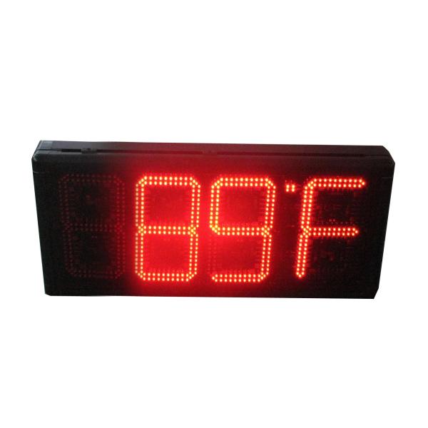 Original Outdoor Waterproof Led Digital Double Side Time And Temperature Sign