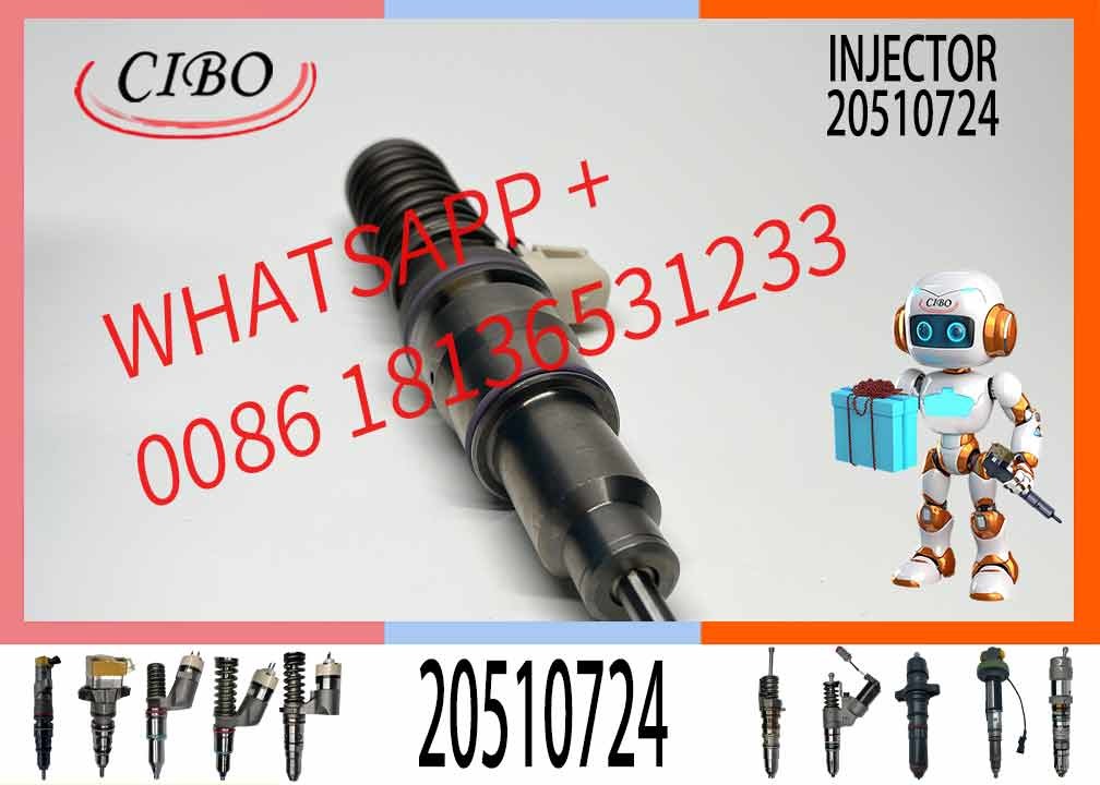 Diesel Engine Fuel Common Rail Injector 20497849 BEBE4D00203 BEBE4D00003 for VOLVO FH12 TRUCK 425 / 435 BHP