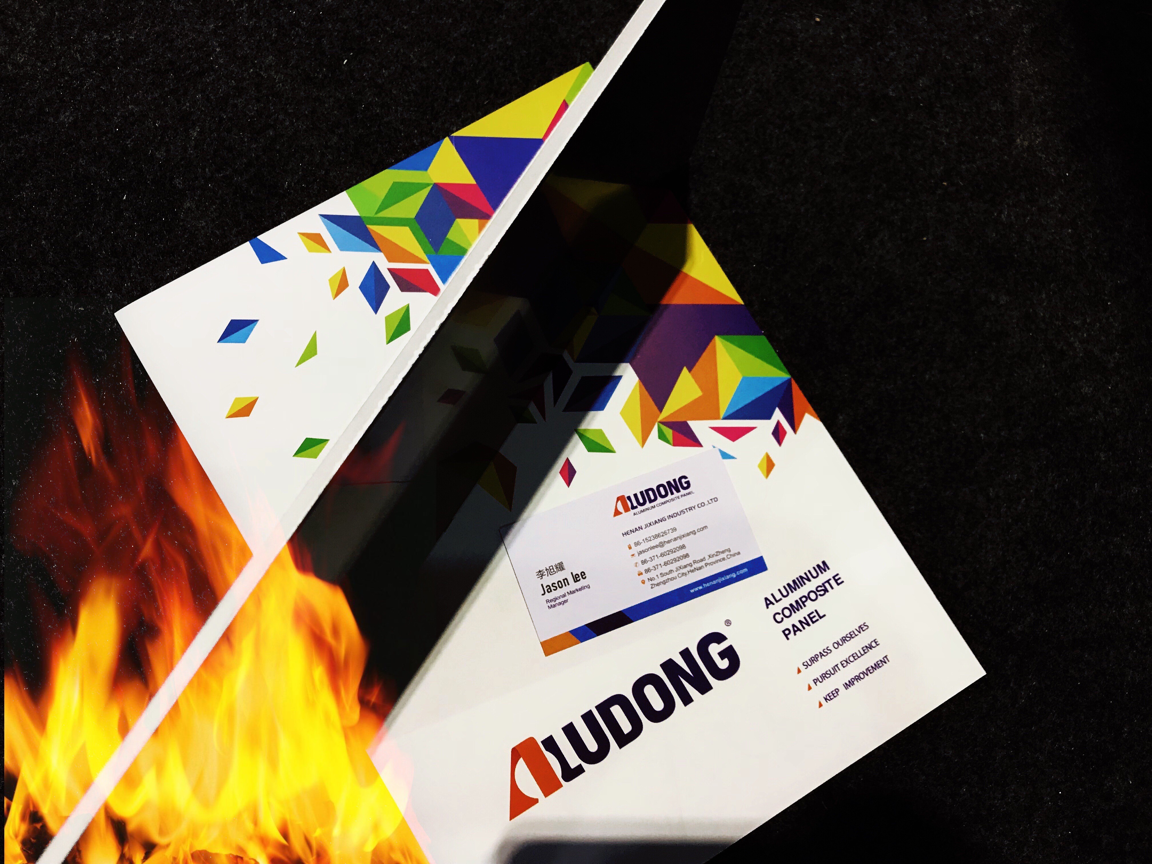 FR B1 4*0.40mm Fireproof ALUCOBOND Aluminum Composite Panel