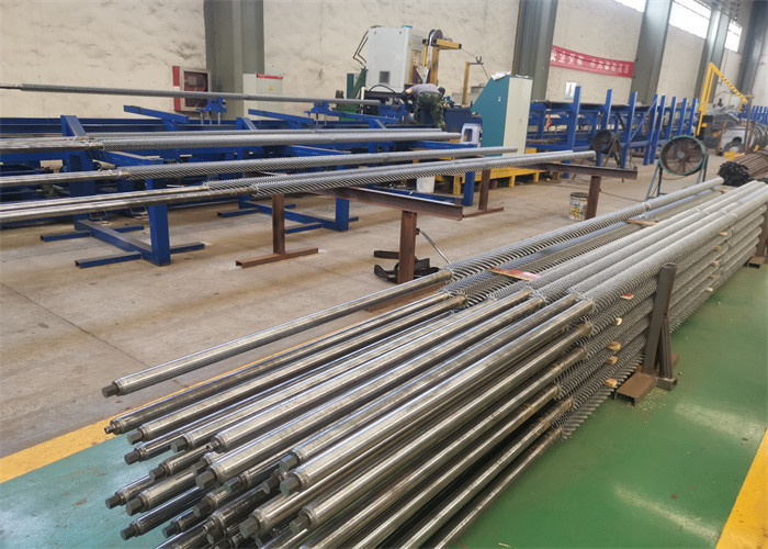 High Heat Transfer Performance Boiler Fin Tube Serrated Spiral Radiator Efficient Custom