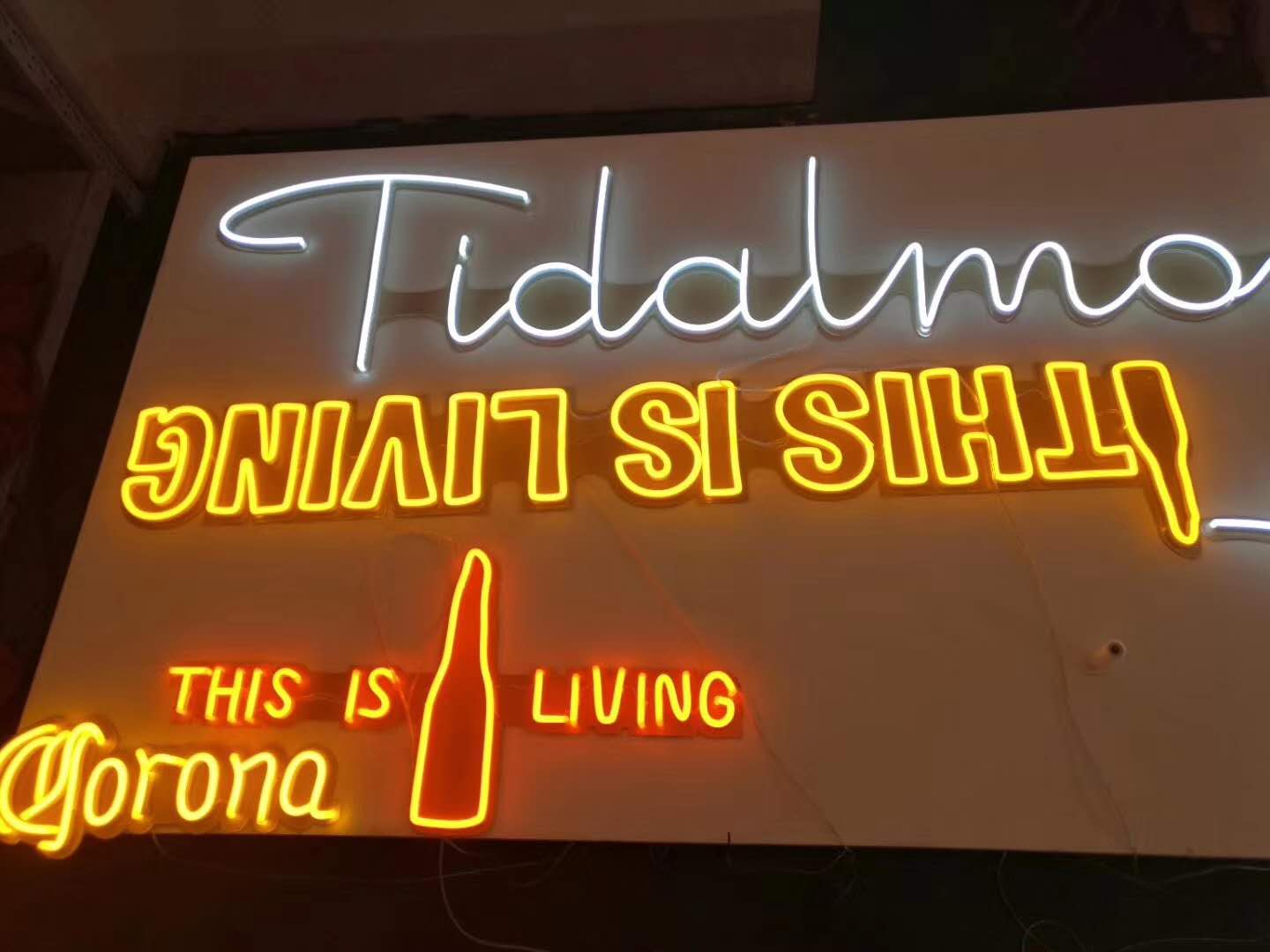 Custom Acrylic LED Light Sign Light Hanging Signage 3D LED Channel Letter Light