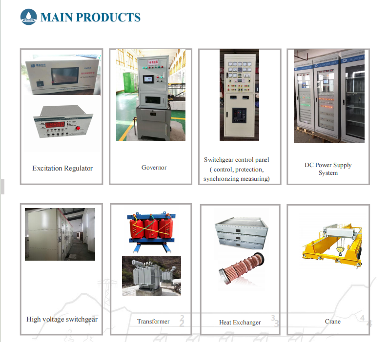 High Quality Hot Selling Hydro Turbine Generator Water Energy and Hydropower Spare Parts For Small Power Station