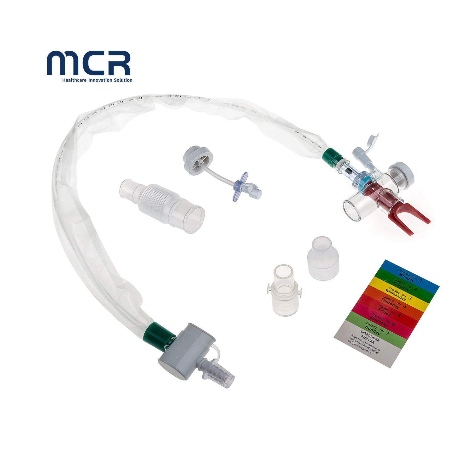Closed Sputum Suction Catheter Medical Suction Tube 72 Hours