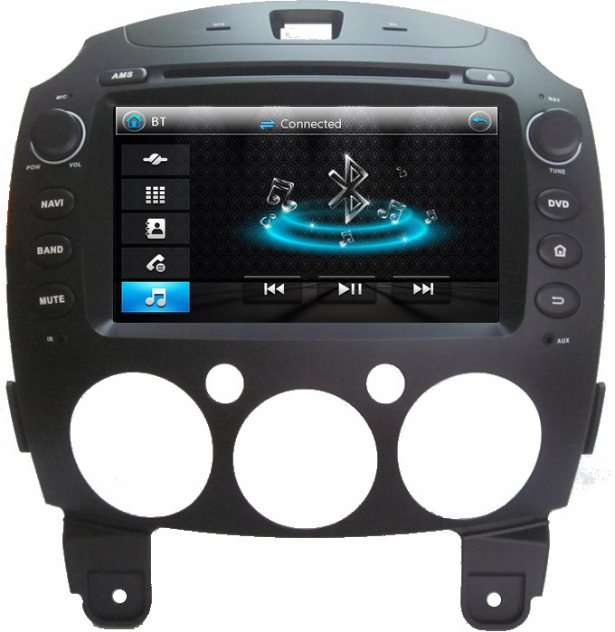 Ouchuangbo Car Audio DVD Stereo for Mazda 2 2010-2012 Auto GPS Navigation TF card USB OCB-8002A