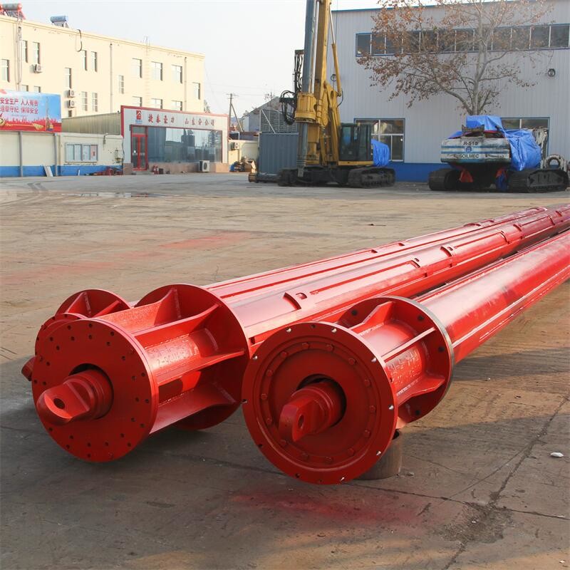 Combined Interlocking Kelly Bar OD580/4/16m For Rotary Piling Rig Bore Hole Hard Rock Layer