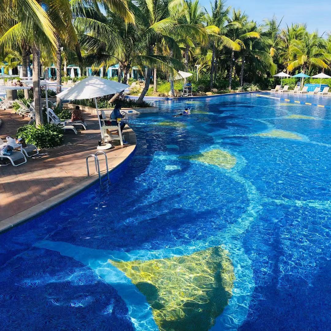 Transparent Acrylic Swimming Pool Clear Sample Panels For Outdoor Villa Pools