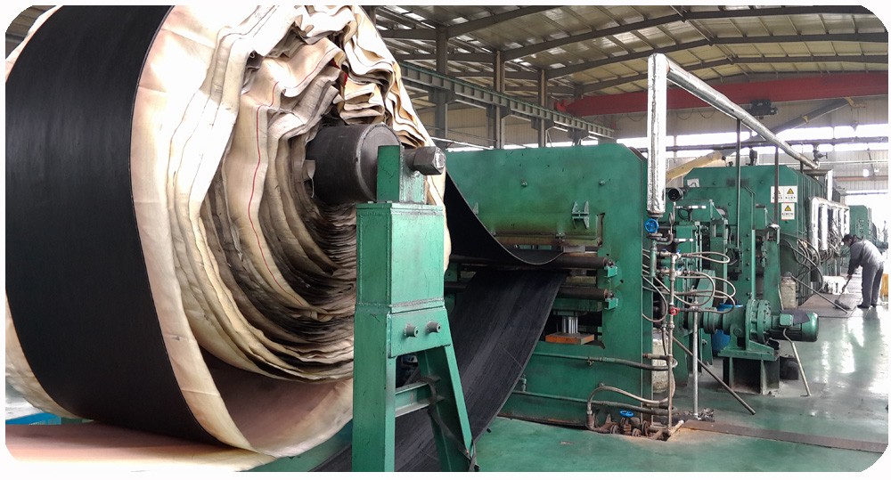 Lower Cover Thickness 0-4.5 Abrasion Resistant Polyester Fabric Rubber Conveyer Belt