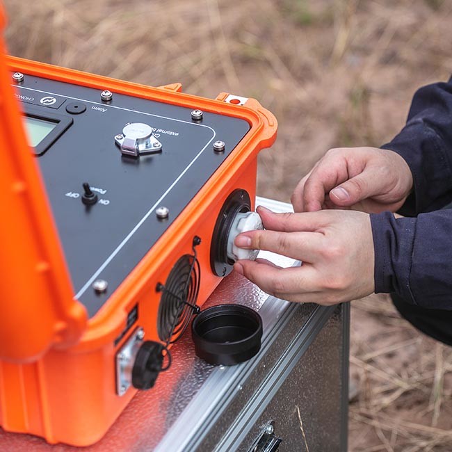 Time Domain Transient Electromagnetic Sounding Equipment High Power