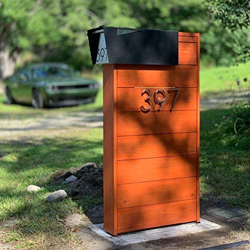 Large Capacity Mail Box,Galvanized Steel Rust Proof Metal Post Box Mailboxes