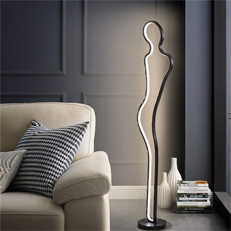 New Model RGB Floor Lamp Remote Control Living Room Bedroom Modern Floor lamp(WH-MFL-183)