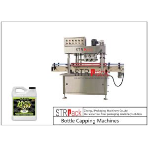 Buy cheap 150pcs/Min Bottle Capping Machine Semi Automatic Spindle Capper 200CPM product