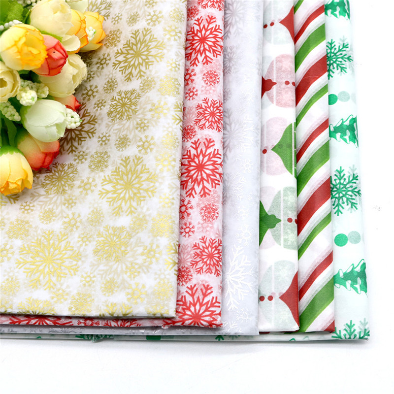 Floral Foil Tissue Paper For Packing Eco Friendly Compostable