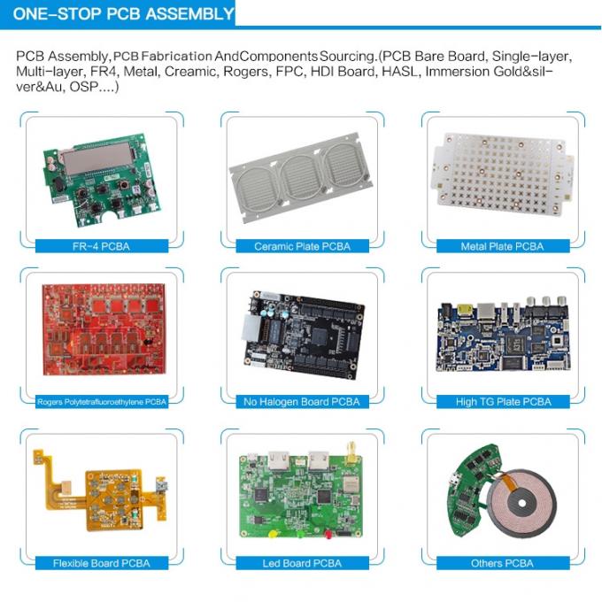 Ems  PCBA Board Pcb Fabrication Companies Aoi Contract PCB Assembly 0