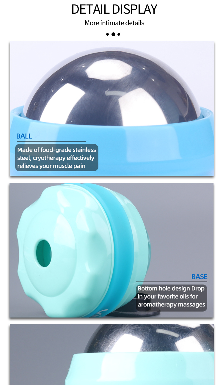 Skyringe Ice Therapy Massage Ball Roller , Cold Muscle Roller Ball