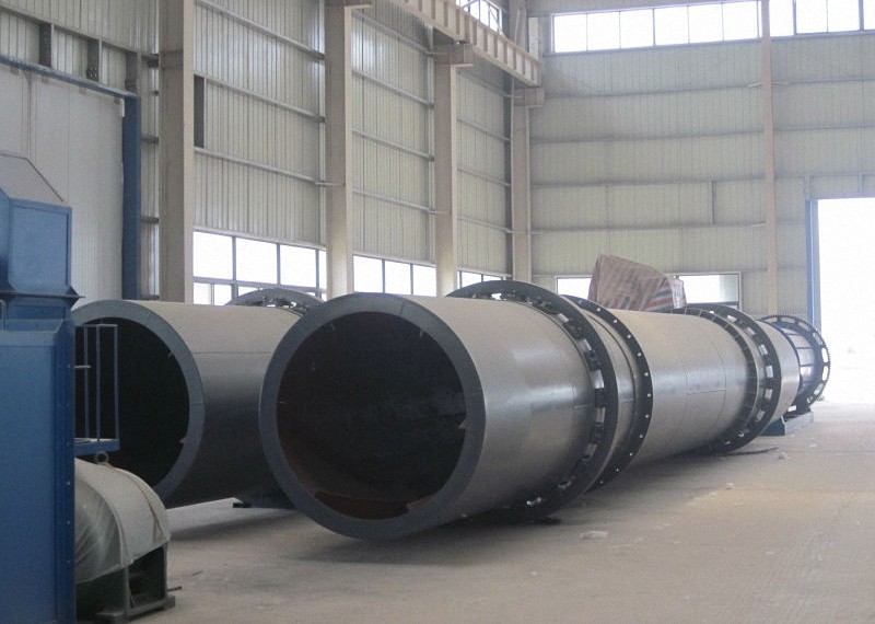 Industrial Drum Rotary Dryer High Beneficiation Efficient Low Power Consumption