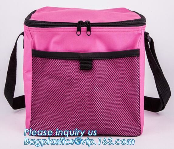 cooler bag waterproof oxford shoulder bag ice pack thermal picnic lunch box vehicle insulation bag for meal drinks pack
