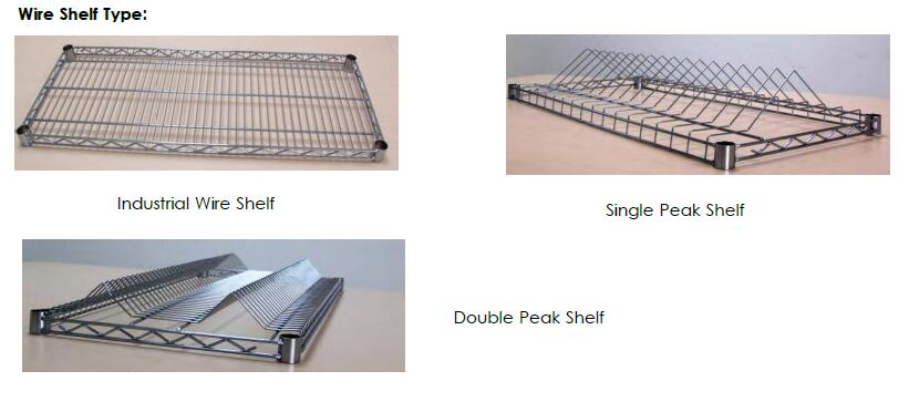 Electroplate Surface SS201 SS304 Antistatic ESD Storage Shelves