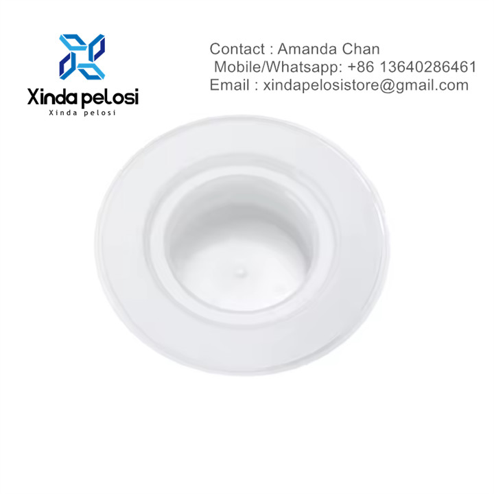 Custom New Design White Or Transparent Plastic Flip Top Bottle Cap For Plastic Bottle