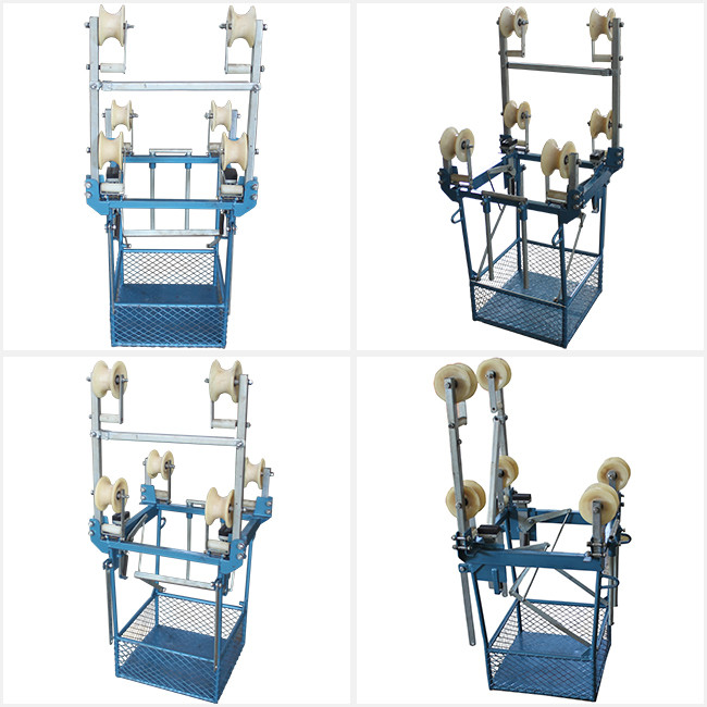 Four Conductor Transmission Line Tool Bundle Line Cart Overhead Lines Bicycles