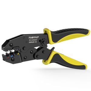 Buy cheap Industrial Durable Ratcheting Wire Crimping Tool For Electronics product