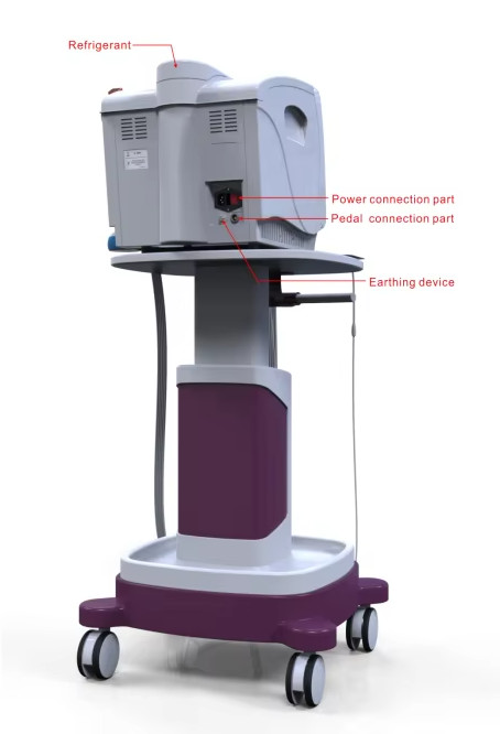 Portable 40.68MHz Bipolar RF Face Lift Reduce Wrinkles Skin Tightening Machine