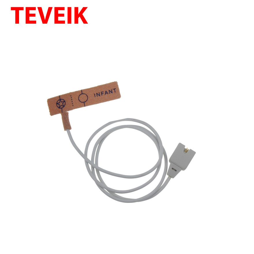 Medaplast Disposable Spo2 Sensor DB 9 Pin Connector Medical Usage For Infant