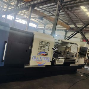 QK1332 CNC Pipe Threading Lathe Machine 320mm Max Threading